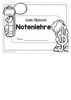 Vorschau - Arbeitsblätter - Flipbook Notenlehre Musik Grundschule (Klasse 2–4) – Notenwerte, Pausenwerte & Rhythmus lernen - Seite 1