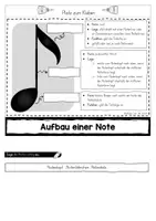 Vorschau - Arbeitsblätter - Flipbook Notenlehre Musik Grundschule (Klasse 2–4) – Notenwerte, Pausenwerte & Rhythmus lernen - Seite 2