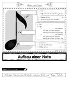 Vorschau - Arbeitsblätter - Flipbook Notenlehre Musik Grundschule (Klasse 2–4) – Notenwerte, Pausenwerte & Rhythmus lernen - Seite 3