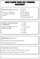 Vorschau - Stundenentwürfe - Arbeitsheft Verben Wortarten - Seite 3