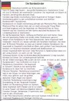 Vorschau - Arbeitsblätter - Bundesländer Leseweg, Deutschland Sachtext, Leseförderung Sachunterricht, Leseverständnis, Lesetraining, Lesekompetenz - Seite 2