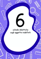 Vista previa - Evaluación - Fichas didácticas sobre los adjetivos indefinidos en italiano - Portada