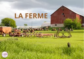 Aperçu - Préparation de séquence / Séquence complète - kamishibai La Vie à la Ferme - Page de couverture