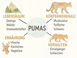 Vorschau - Arbeitsblätter - Arbeitsblatt "Puma" + Onlineübung & MP3 + Mindmap + Infografik - Seite 2