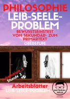Vorschau - Arbeitsblätter - Bewusstseinstest + Textarbeit (LSP AB 3) - Deckblatt