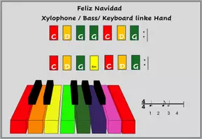 Vorschau - Bildkarten - Feliz Navidad- Klassenmusizieren - Seite 3