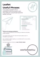 Vorschau - Arbeitsblätter - Leaflet Bundle - Seite 1