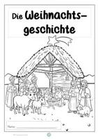 Vorschau - Arbeitsblätter - Xl Materialpaket Weihnachtsgeschichte 3. 4. 5. Klasse Ethik Weihnachten Religion - Seite 2