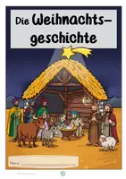 Vorschau - Arbeitsblätter - Lerntheke Weihnachtsgeschichte 4. 5. Klasse Weihnachten Arbeitsheft Freiarbeitsmaterial Ethik Religion Xmas - Seite 2
