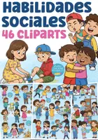 Vista previa - Refuerzo / NEE / Materiales de apoyo - comportamiento y emociones 46 cliparts educación emocional y convivencia escolar - Portada