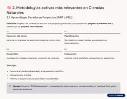 Vista previa - Unidades / Secuencias / Situaciones de Aprendizaje - TEMA-7-METODOLOGIAS-DIDACTICAS-EN-CIENCIAS-NATURALES. - página 2