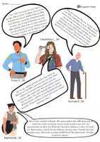 Vorschau - Arbeitsblätter - Zeugenaussagen für Zeitungsbericht Kriminalgeschichte - Seite 3