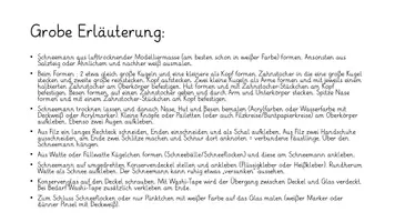 Vorschau - Mal- und Bastelvorlagen - Schneemann im Glas gestalten - weihnachtliches Werken - Seite 2
