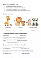 Vorschau - Arbeitsblätter - Revision - Animals & Comparison of Adjectives (passend zu MORE! 2 Unit 4) - Seite 2