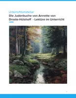 Vorschau - Unterrichtsreihen - Unterrichtsmaterial: Die Judenbuche – Novelle von Annette Droste-Hülshoff - Deckblatt