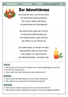 Vorschau - Arbeitsblätter - Gedichte (Leseverstehen - Weihnachten (Klasse 3-4) - Seite 2