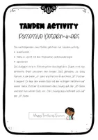 Vorschau - Arbeitsblätter - Possessive Determiners - Tandem Activity - Seite 1