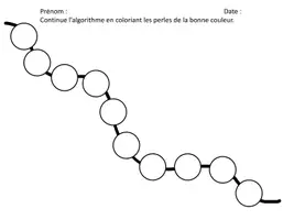 Aperçu - Feuilles d'exercices - Algorithmes Cycle 1 - Page 2