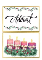 Vorschau - Poster - Materialpaket Advent - Seite 1