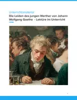 Vorschau - Unterrichtsreihen - Die Leiden des jungen Werther von Johann Wolfgang Goethe - Unterrichtsmaterial SEK II - Deckblatt