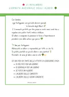 anteprima - Materiale di supporto/inclusione - GIORNATA DELL' ALBERO tra riflessioni e attività - Pagina 1