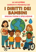 anteprima - Flashcard - Giornata Mondiale dei Diritti dei Bambini: Disegni, Poesia e Spiegazione! - Pagina di copertina