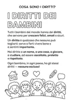 anteprima - Flashcard - Giornata Mondiale dei Diritti dei Bambini: Disegni, Poesia e Spiegazione! - Pagina 1