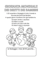 anteprima - Flashcard - Giornata Mondiale dei Diritti dei Bambini: Disegni, Poesia e Spiegazione! - Pagina 2