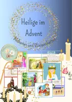 Vorschau - Poster - Heilige im Advent - Bildkarten Tafelmaterial - Deckblatt