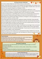 Vorschau - Arbeitsblätter - Herbst- Lese-Textverständnis - Seite 1