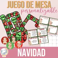 Vista previa - Juegos / Gamificación - Navidad: juego de mesa personalizable - Portada