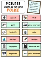 Vorschau - Unterrichtsreihen - Laufdiktat / Running dictation: Polizei / Police - Englisch - Seite 2