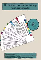 Vorschau - Anderer Materialtyp - Qualitätsfächer zur Beurteilung von Lebensmitteln - Deckblatt