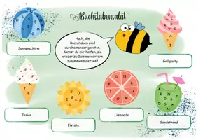 Vorschau - Spiele - Buchstabensalat Sommer, Wörtersuche, Rätsel - Seite 3
