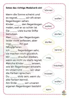 Vorschau - Arbeitsblätter - der Regenbogen - Arbeitsblätter - Seite 2