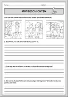 Vorschau - Arbeitsblätter - Mutgeschichten Klasse 5/6: Wachsendes Materialpaket - Seite 1