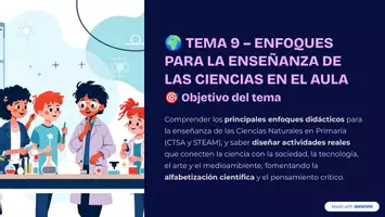 Vista previa - Unidades / Secuencias / Situaciones de Aprendizaje - TEMA-9-ENFOQUES-PARA-LA-ENSENANZA-DE-LAS-CIENCIAS-EN-EL-AULA (1) - Portada