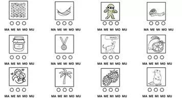 anteprima - Esercizi - INIZIA, CONTIENE O FINISCE CON MA, ME, MI, MO, MU - Pagina 3