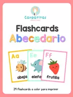 Vista previa - Tarjetas / Manipulativos - Flashcards Abecedario Para Imprimir - Portada
