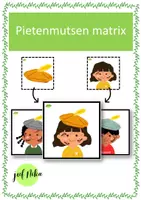 Voorbeeld - JufNika_Matrix pietenmutsen - Voorblad