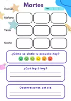 Vista previa - Evaluación - Planificador Semanal de pictogramas - página 2