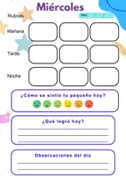 Vista previa - Evaluación - Planificador Semanal de pictogramas - página 3