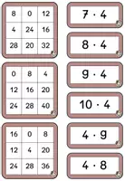 Vorschau - Spiele - 4er Einmaleins Bingo (auch als Lotto) - Seite 3