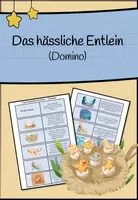Vorschau - Spiele - Domino - Das hässliche Entlein - Deckblatt