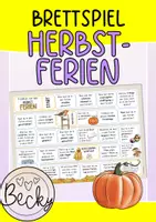 Vorschau - Spiele - Erzählen von den Herbstferien (Brettspiel) - Deckblatt