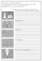 Vorschau - Arbeitsblätter - Bildergeschichte_Gruselgeschichte_differenziert_Fördermaterial - Seite 3