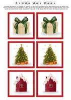 Vorschau - Spiele - Finde das Paar Weihnachten | Advent | Spiel - Seite 1