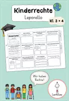 Vorschau - Arbeitsblätter - Kinderrechte: Lerntheke, Brettspiel, Leporello, Legekreis | Materialpaket - Seite 1