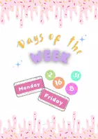 Προεπισκόπηση - Flashcards - Days of the Week - Classroom decoration - Εξώφυλλο