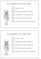 Vorschau - Arbeitsblätter - Lese- Abschreibheft: Weihnachten in Deutschland (Kl.3-4) - Seite 3